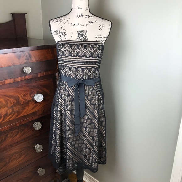 LOFT Dresses & Skirts - Ann Taylor LOFT Black Lace Dress Size 8P